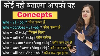 Uses of Who in Daily use English Sentences | How to ask Question in English | Learn English