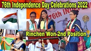 76th Independence Day🇮🇳| Celebrations 2022 at Jaigaon | Rinchen’s Won 2nd Position🏆| Indo-Bhutan