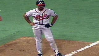 1991 WS Gm7: Smith makes mistake on basepaths