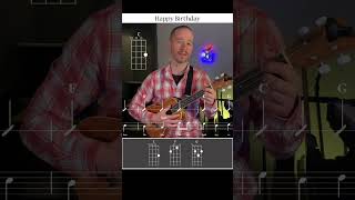 Happy Birthday - Ukulele Chords #happybirthday #ukulele