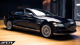 2023 Genesis G80 Electrified First Look Review at Genesis House!