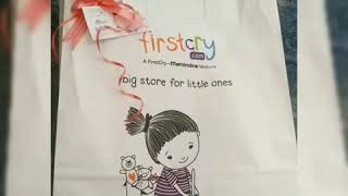 Newborn baby gift from first cry unboxing