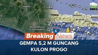 Gempa 5,2 M Guncang Kulon Progo Yogyakarta, Tak Berpotensi Tsunami