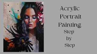 Acrylic Portrait Painting Technique