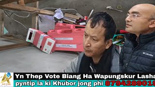 Lashai Ka Sngi Yn Thep Vote Biang Namar Ka Jingklumar Noh Mynta ka Sngi