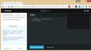 Codecademy Getting Started with Programming 27-28