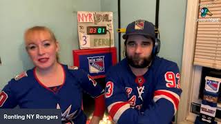 New York Rangers vs Dallas Stars Play by play