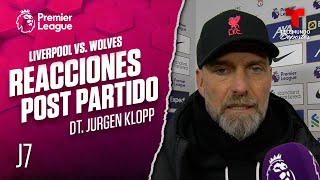 Jurgen Klopp: “Mis chicos anotaron goles magníficos” | Telemundo Deportes