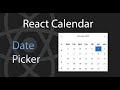 Ultimate Calendar - Date Picker | React Tutorial