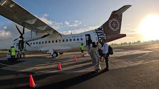 Full Flight (40mins) Nausori Airport to Labasa Fiji Link #fijiislands  #fijiairways #goprohero11