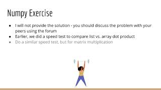 Numpy Exercise (Deep Learning Prerequisites: The Numpy Stack in Python V2)