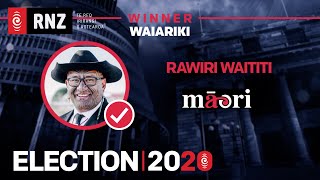 Election 2020: Rawiri Waititi claims Waiariki