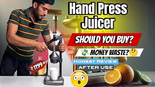 Hand Press juicer Machine Review | Best Juicer for Home