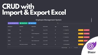 [Beginner Friendly] Blazor CRUD with Import & Export Excel Part 5