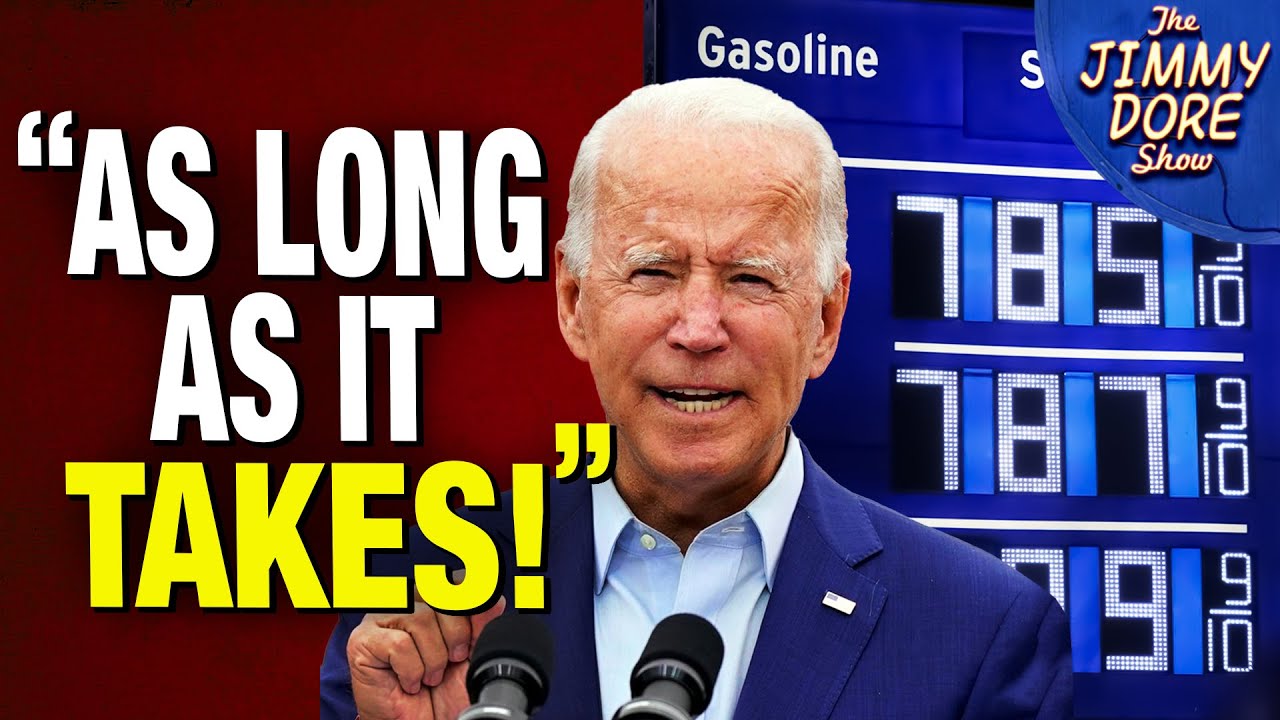 High Gas Prices FOREVER Says Biden - YouTube