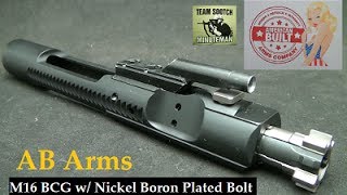 AB Arms Mil-Spec AR-15 Nickel Boron Coated Bolt \u0026 M-16 Bolt Carrier