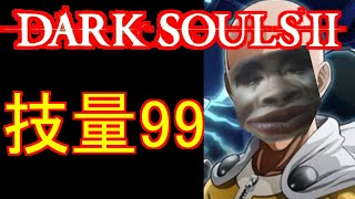 【Dark Souls 2 】技量99ワンパン【ダークソウル2】