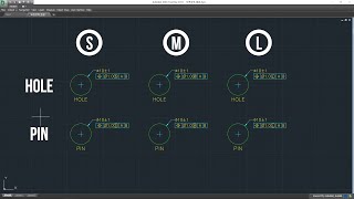 신입사원 도면강좌 16/38 - 홀/핀 에 적용한 LMC/MMC MODIFIER의 이해