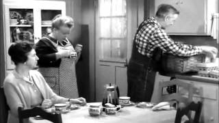 Aunt Bee's weekly butter and eggs delivery.