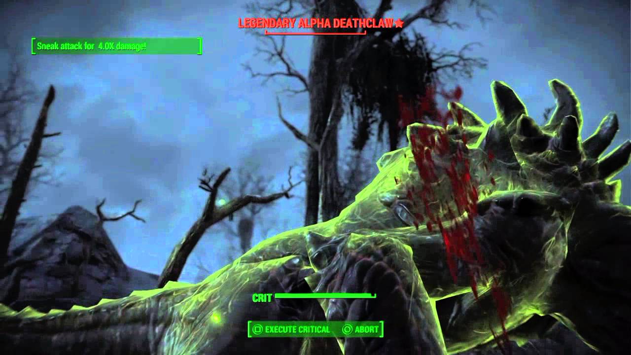 Legendary Alpha Deathclaw - YouTube