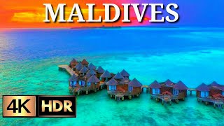 Maldives in 4K VIDEO ULTRA HD HDR - Beautiful Nature of Maldives - Tropical Island
