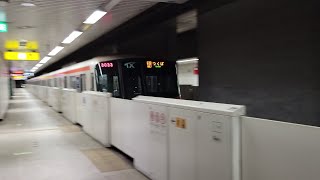 つくばエクスプレス青井駅通過シーン