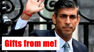 Rishi Sunak will give gifts to all Britons! Christmas Miracle!