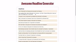 Headline Writing Tool: How to Write a Killer Headline Fast