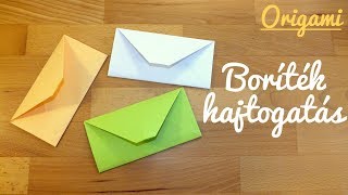 Boríték hajtogatás A4-es papírból | Origami | Manó kuckó