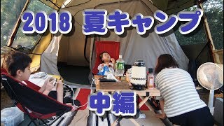 大分農業文化公園キャンプ 2018夏 中編