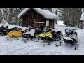 snowmobiling in the haliburton forest and wildlife reserve