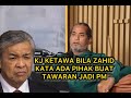 KJ ketawa bila Zahid kata ada pihak tawar beliau jadi PM ganti Anwar