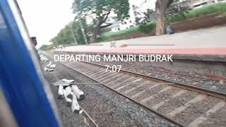 100SUSCRIBER SEPCIAL onboard 01491 PUNE DAUND BHUSAWAL MEMU JOURNEY BETWEEN HADSPAR TO LONI