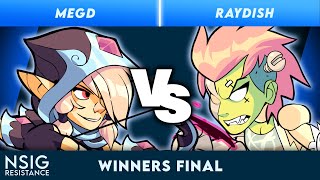 MegD vs Raydish - Brawlhalla Singles Winners Final - nSig Resistance | Ember vs Petra