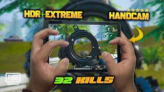 iPad Mini 6 Handcam Gameplay🔥 HDR+EXTREME/pubg test/best hancam video