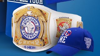 The New John Cena Farewell Tour 2025 Spinner Belt Is Amazing!