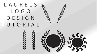 Laurels/Wreath Logo Design Tutorial [Illustrator Tutorial]