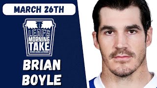 Brian Boyle Looks Back At His Short Stint With The Leafs + Dishes On Toronto's S