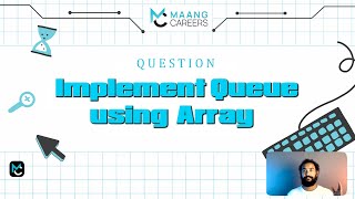 Queues – Implement Queue using Array | Data Structures in Telugu | C++ Java Python 🔥