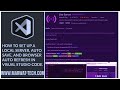 How to Set Up Live Server and Browser Auto Refresh In Visual Studio Code