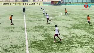 HEROES OF TODAY FC VRS DOLLARS FC U13 highlights at Kibi Astro turf #gfa #caf #eufa #sportsball #fyp