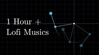 1 HOUR of Double Pendulum Motion - with Lofi Chill/Hip Hop Beats for Study