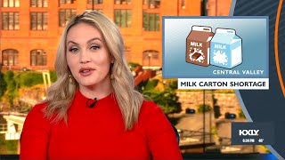 Central Valley School District reporting milk carton shortage