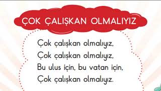 ÇOK ÇALIŞKAN OLMALIYIZ