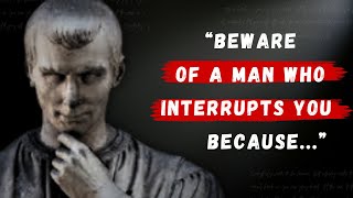Niccolo Machiavelli's Life Laws you should know Before you Get Old #lifequotes #quotes