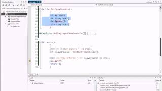 C++11 Beginner Tutorials Lesson 13 by Gamer2Creator. Intro to functions.