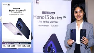 Capture Every Live Moment  OPPO Reno13 Series Launched in India with New MediaTek