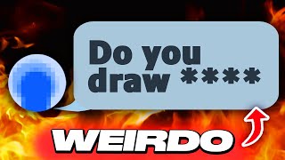 Weirdo CRASHES OUT In Artist's Dms...