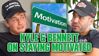 Kyle Forgeard And Cole Bennett On Staying Motivated