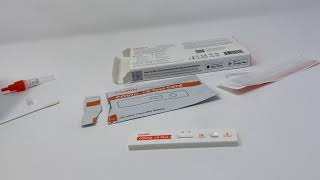 iHealth COVID-19 Rapid Antigen Home Test -- Adding Drops to Cassette